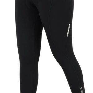 Women's Cycling Pants 3D Padded Compression Tight, Long Bike Bicycle Pants with Wide Waistband