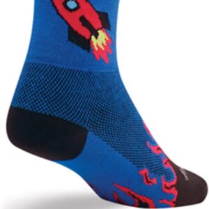 Men's Classic Socks - Large/X-Large, Rocket Man