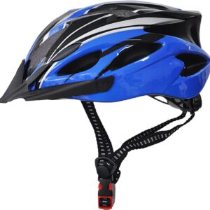 Adult Bike Helmet - One-Piece Adjustable Safety Protection for Mountain & Road Bikes