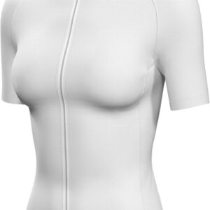 Cycling Jersey Women Long Sleeve,Bike Shirts for Women Biking Tops Breathable Cycle Jerseys with 4 Pockets