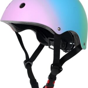 Kids Bike Helmet, Adjustable and Multi-Sport, from Toddler to Youth, 3 Sizes